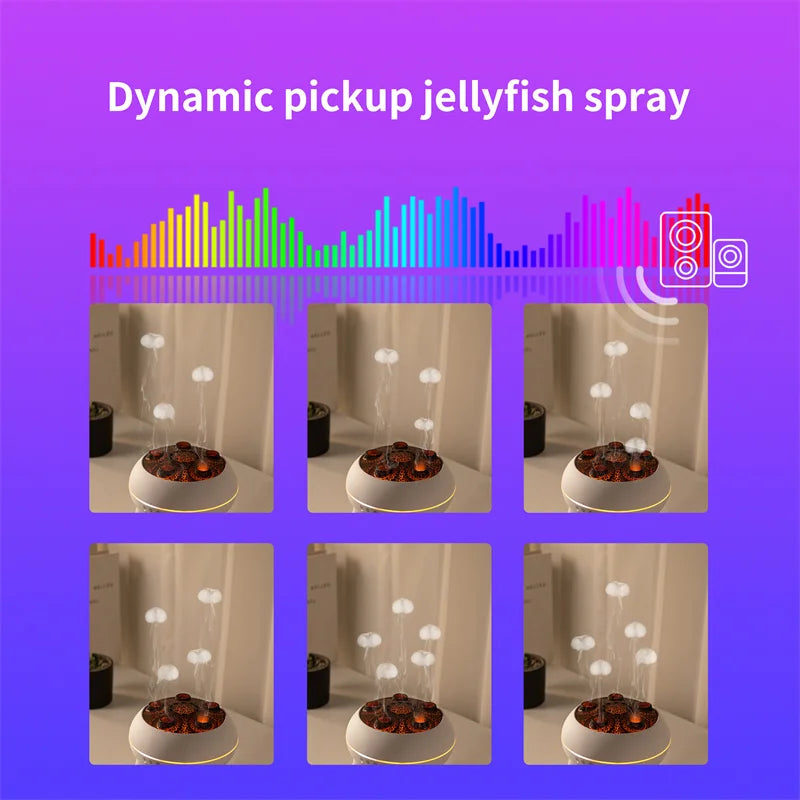 JellyGlow™ – Jellyfish Mist & LED Humidifier
