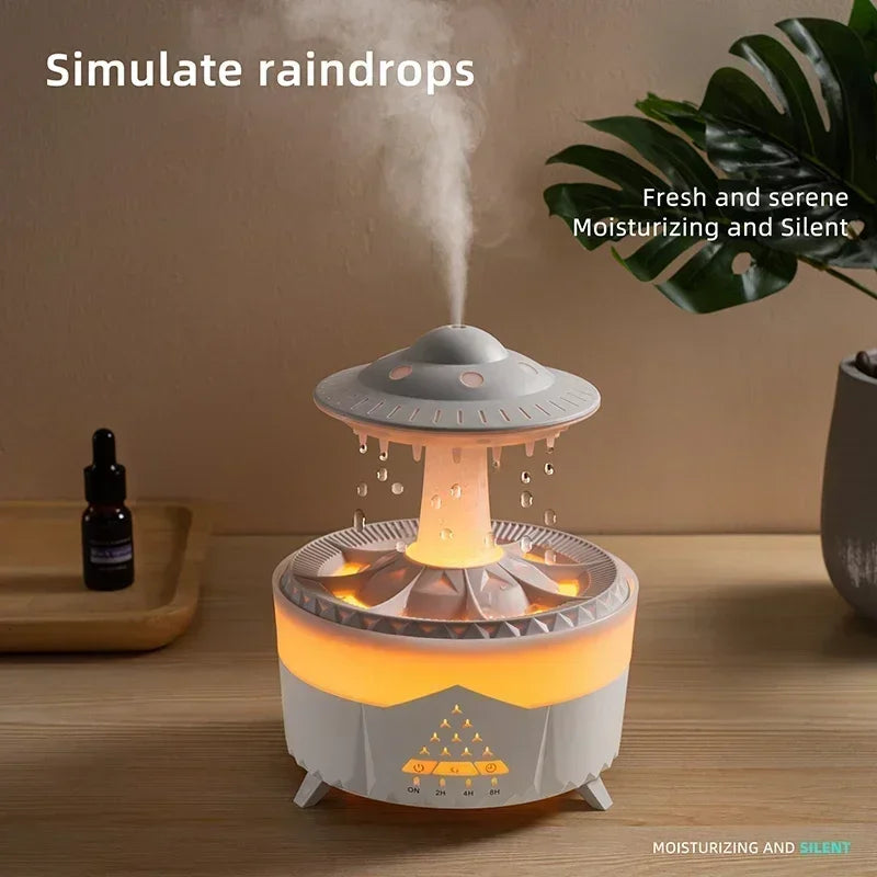 StormCloud™ Aroma & Light Humidifier – RainDrop Edition