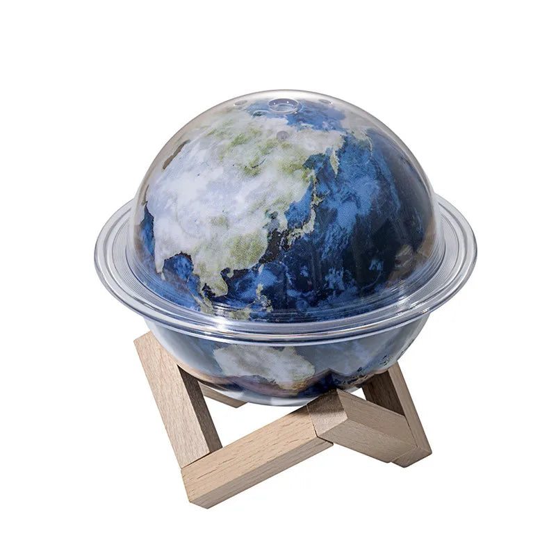OrbitBreeze™ Planet Humidifier – Mist & Mood Light