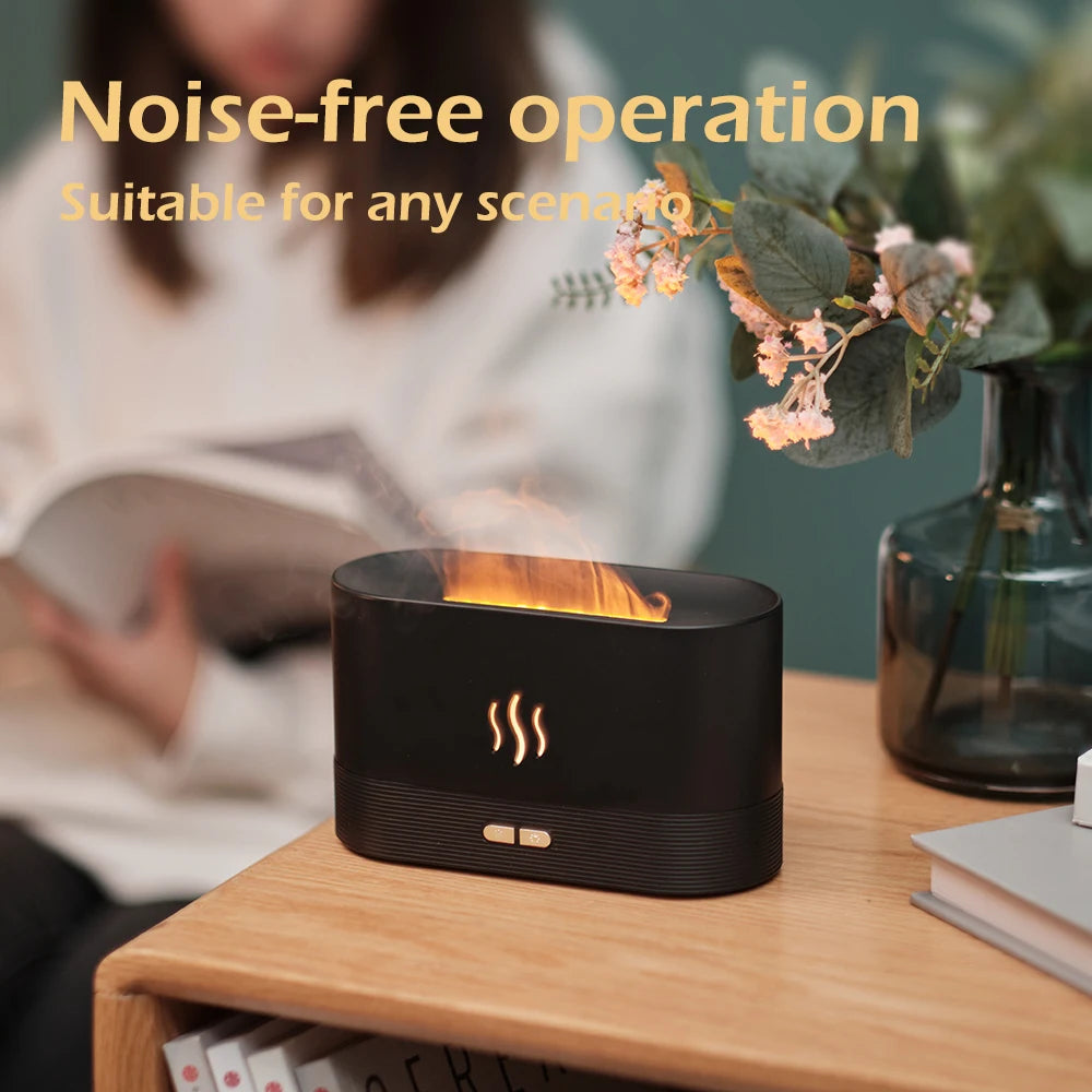 MiniMist™ Ultrasonic Humidifier – Portable Aromatherapy with LED Light