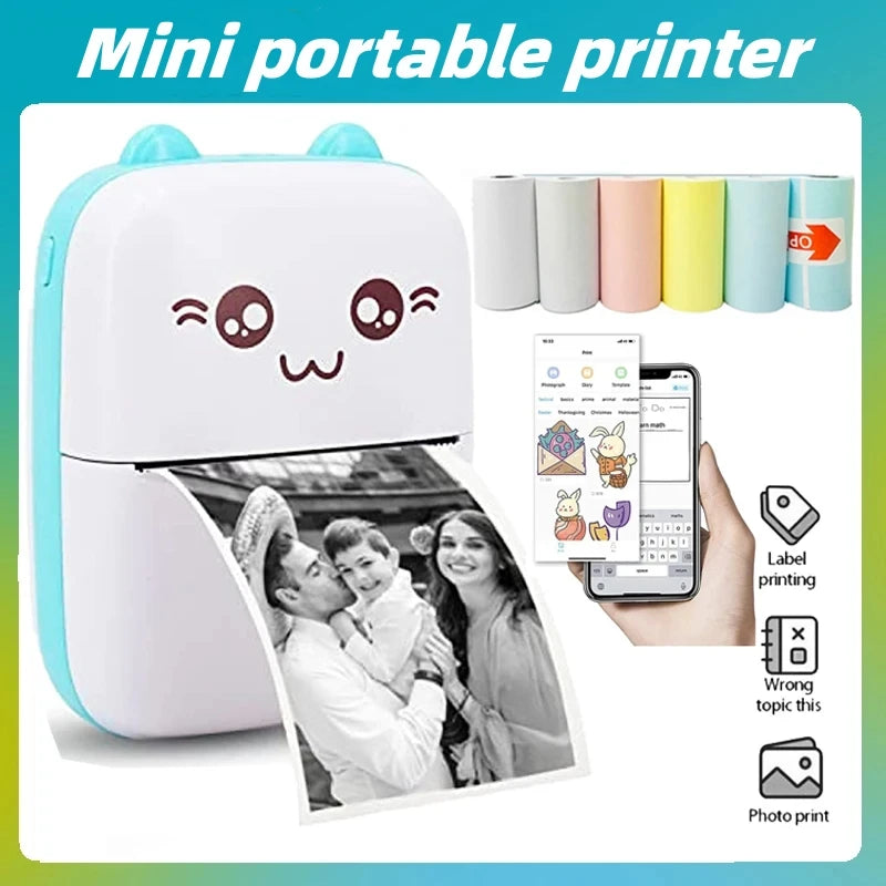 Kawaii Mini Pocket Printer