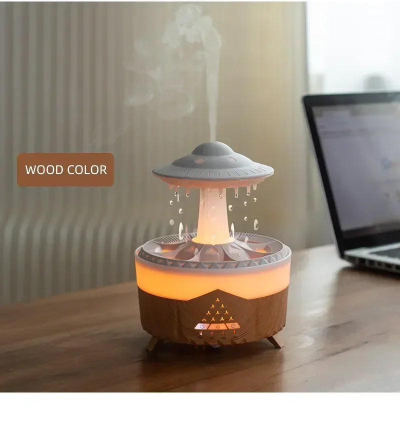 StormCloud™ Aroma & Light Humidifier – RainDrop Edition