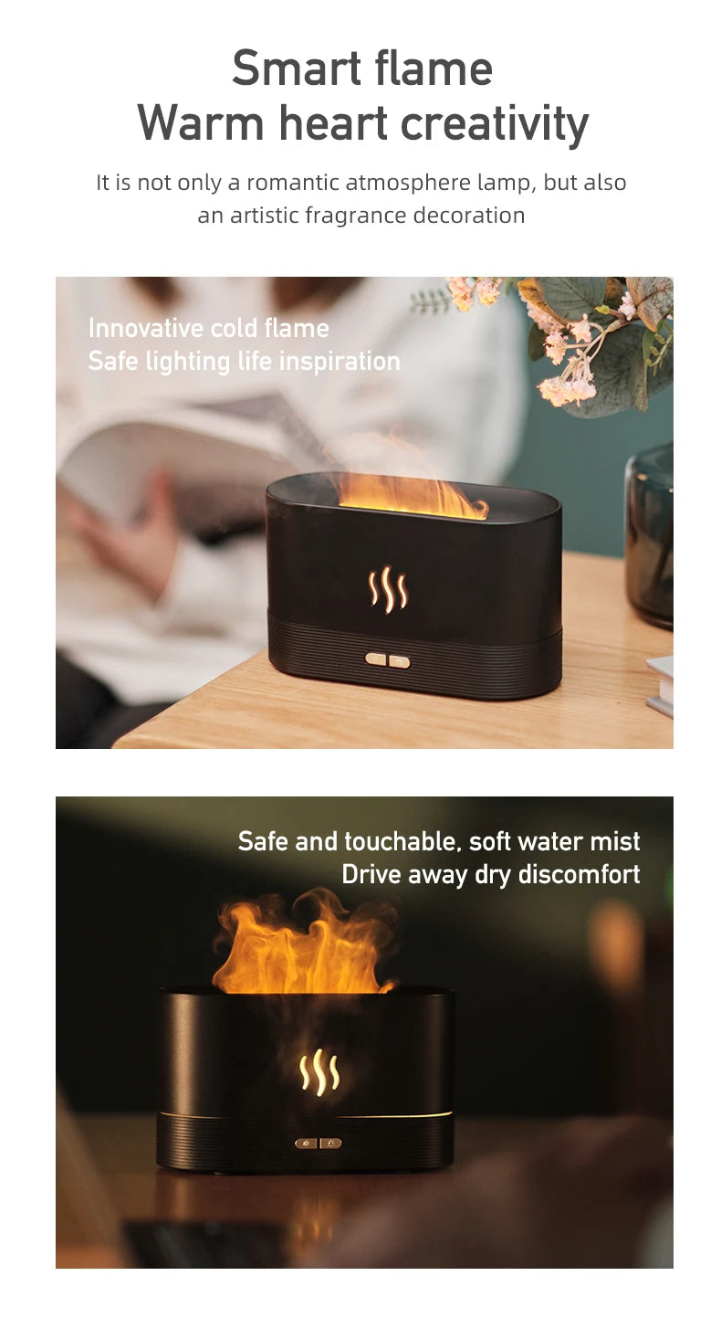 MiniMist™ Ultrasonic Humidifier – Portable Aromatherapy with LED Light