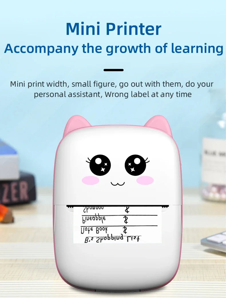Kawaii Mini Pocket Printer