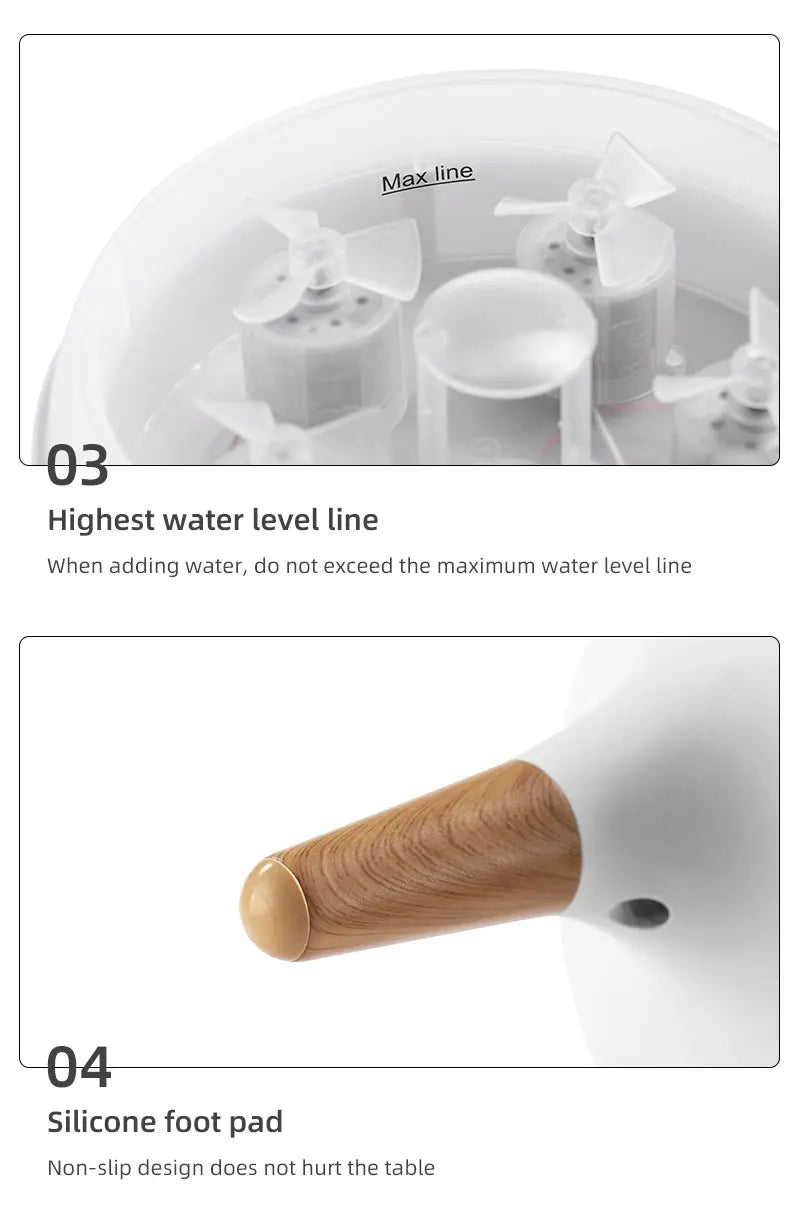 JellyGlow™ – Jellyfish Mist & LED Humidifier