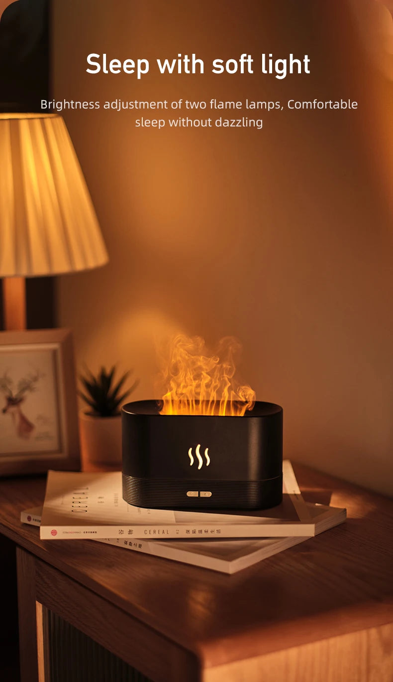 MiniMist™ Ultrasonic Humidifier – Portable Aromatherapy with LED Light