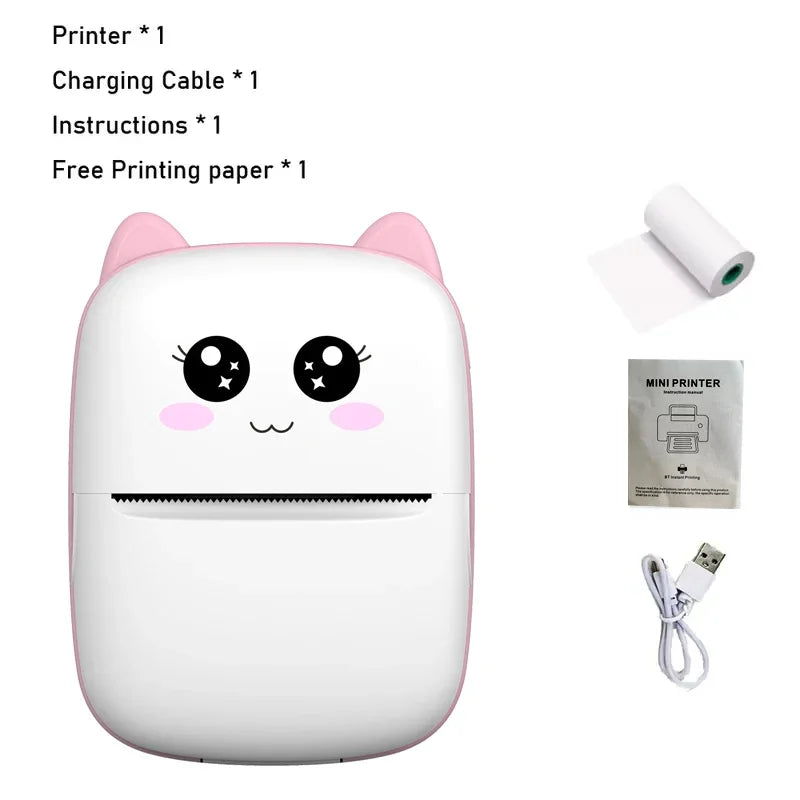 Kawaii Mini Pocket Printer