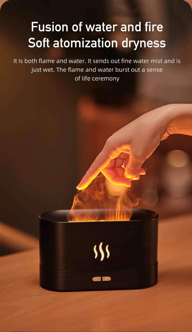 MiniMist™ Ultrasonic Humidifier – Portable Aromatherapy with LED Light