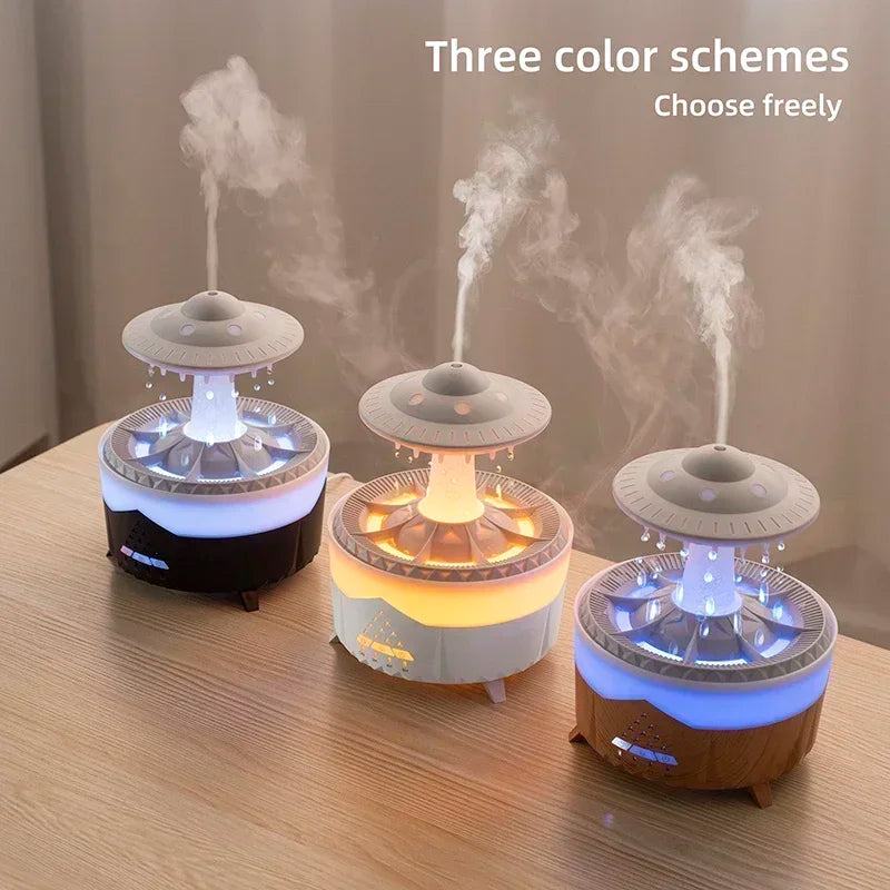 StormCloud™ Aroma & Light Humidifier – RainDrop Edition