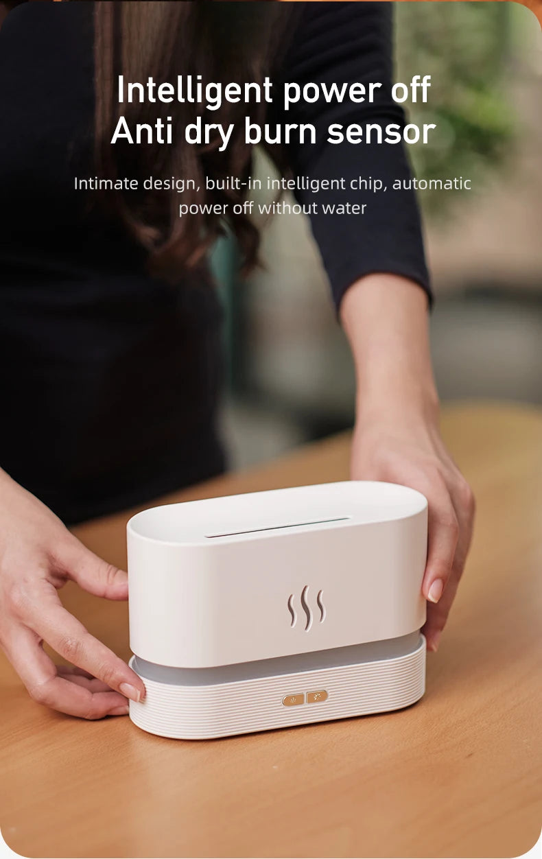 MiniMist™ Ultrasonic Humidifier – Portable Aromatherapy with LED Light