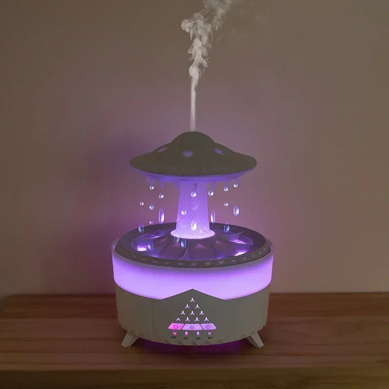 StormCloud™ Aroma & Light Humidifier – RainDrop Edition