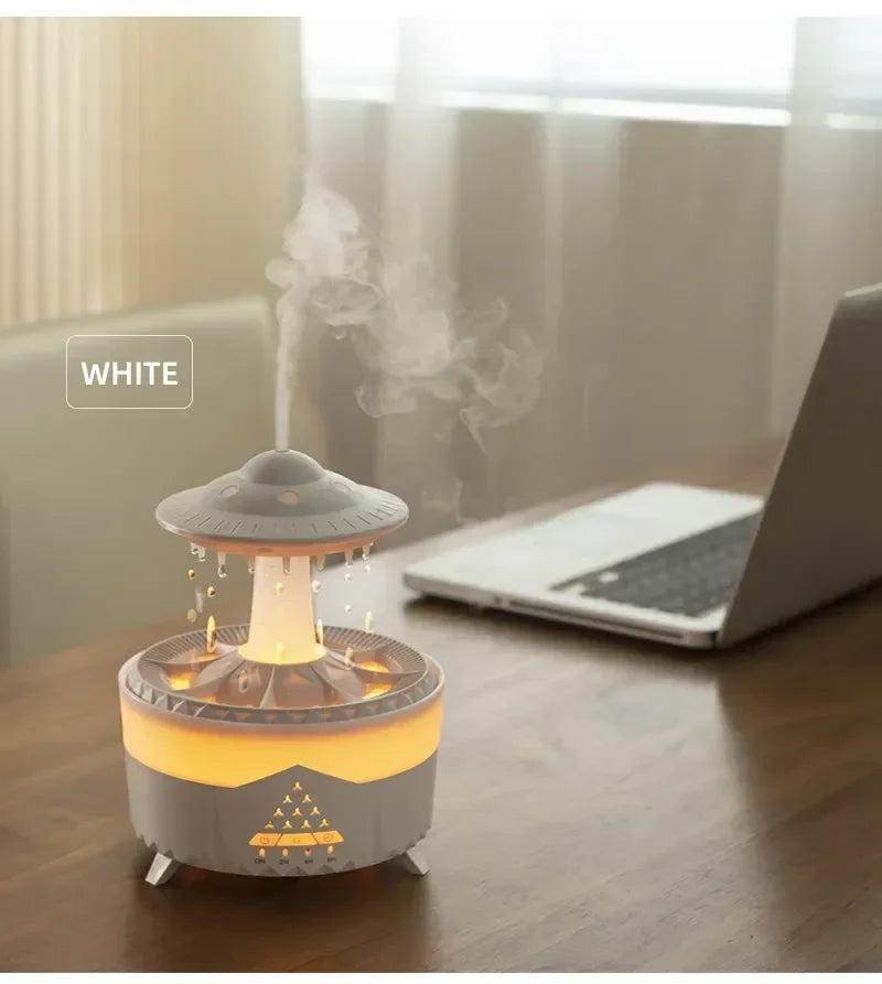 StormCloud™ Aroma & Light Humidifier – RainDrop Edition