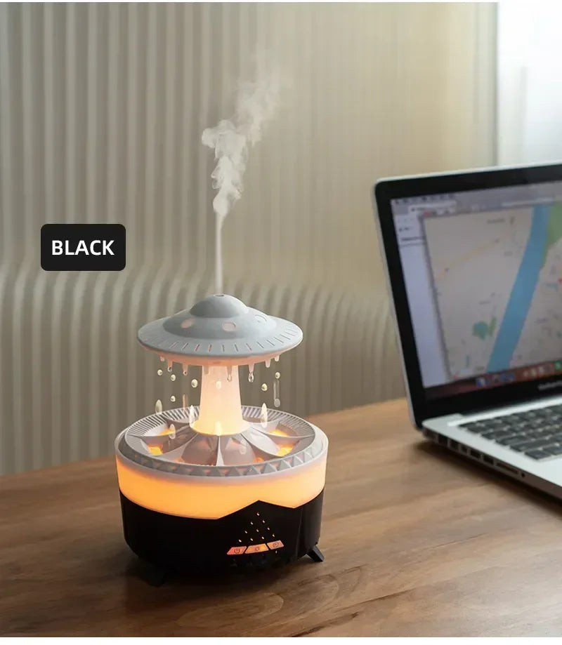 StormCloud™ Aroma & Light Humidifier – RainDrop Edition