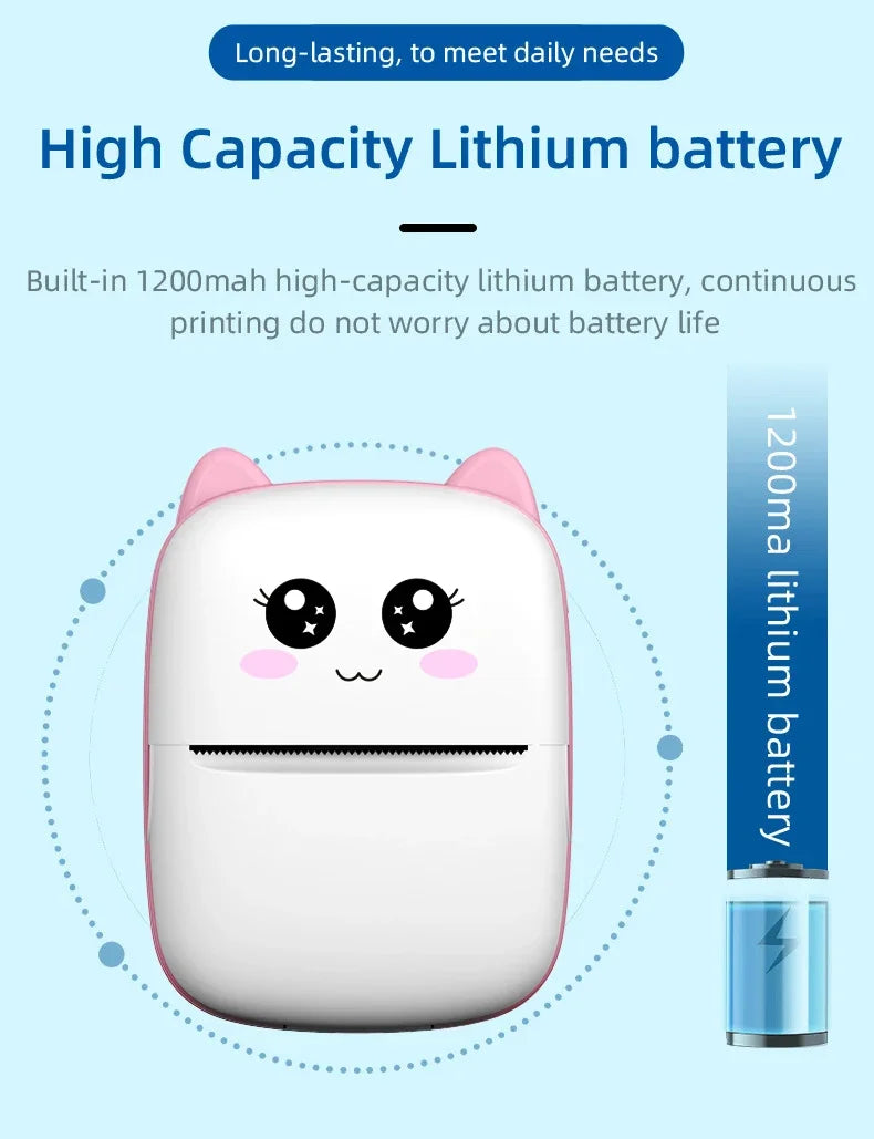 Kawaii Mini Pocket Printer