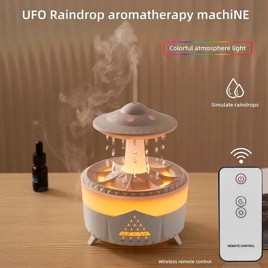 StormCloud™ Aroma & Light Humidifier – RainDrop Edition