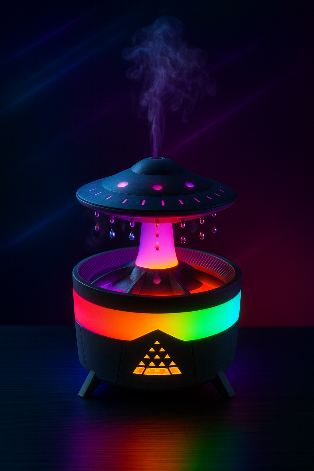 StormCloud™ Aroma & Light Humidifier – RainDrop Edition