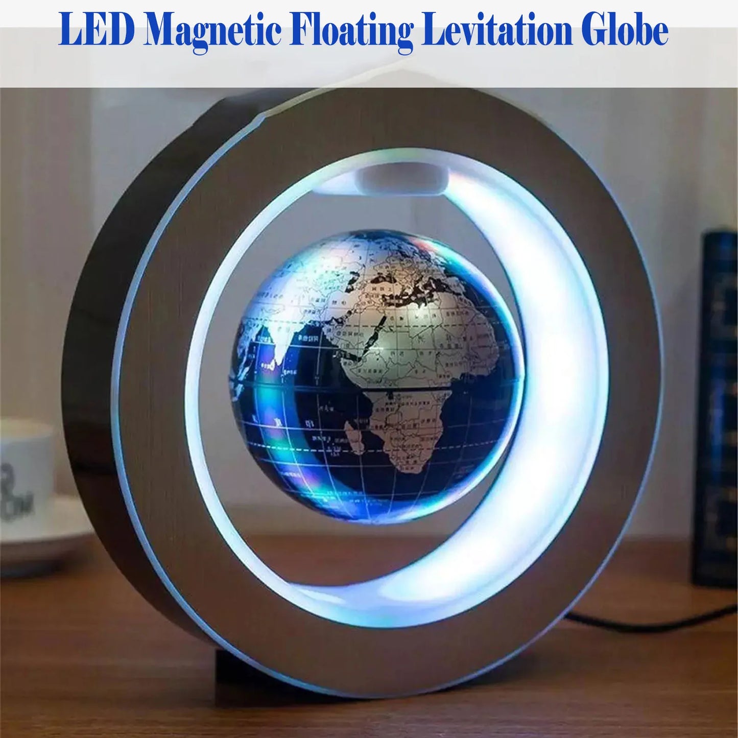 GlobeGlow Levitation Lamp