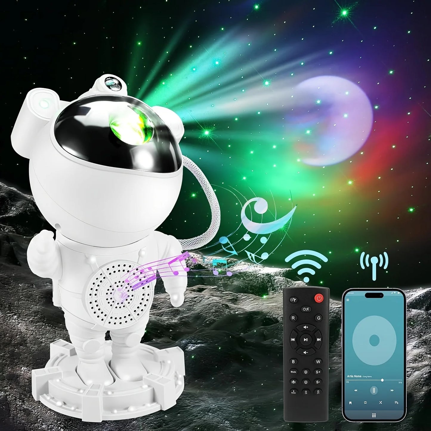 CosmoBeam™ Astronaut Galaxy Projector