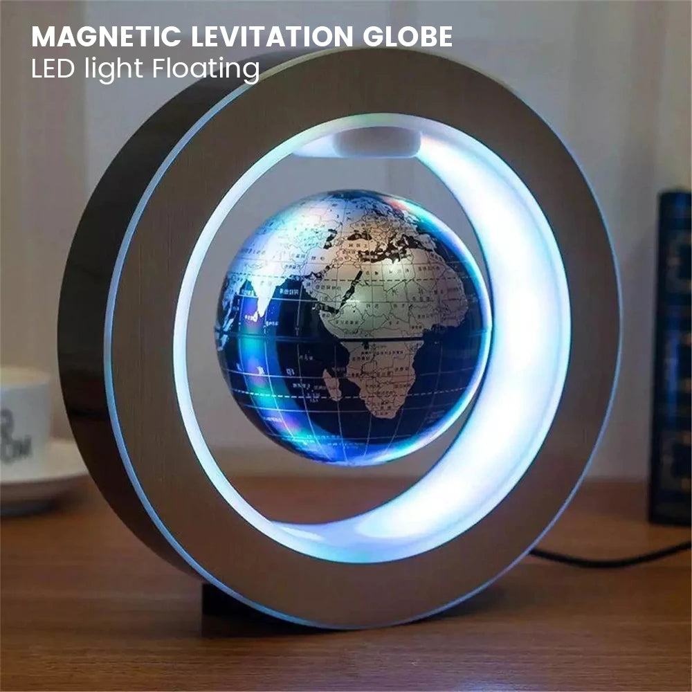 GlobeGlow Levitation Lamp