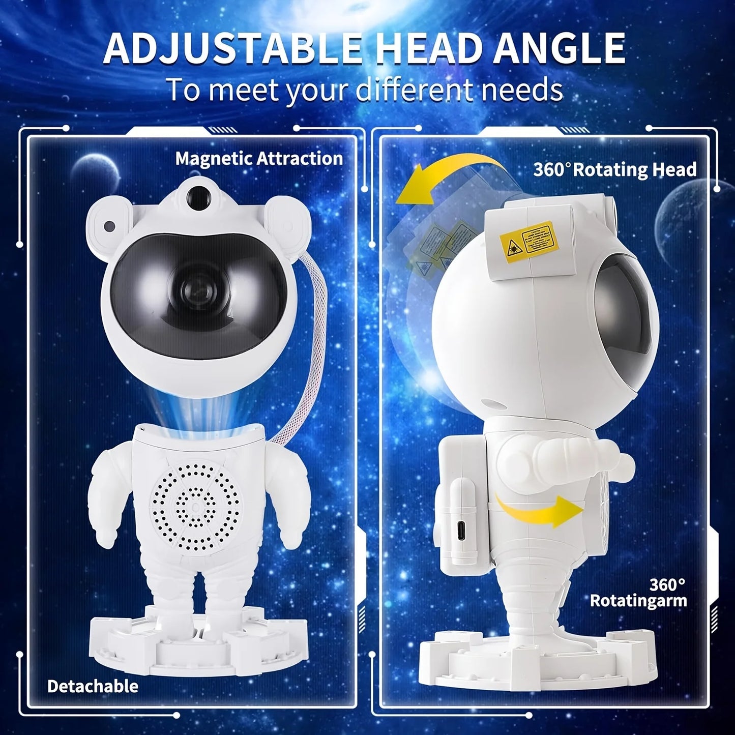 CosmoBeam™ Astronaut Galaxy Projector