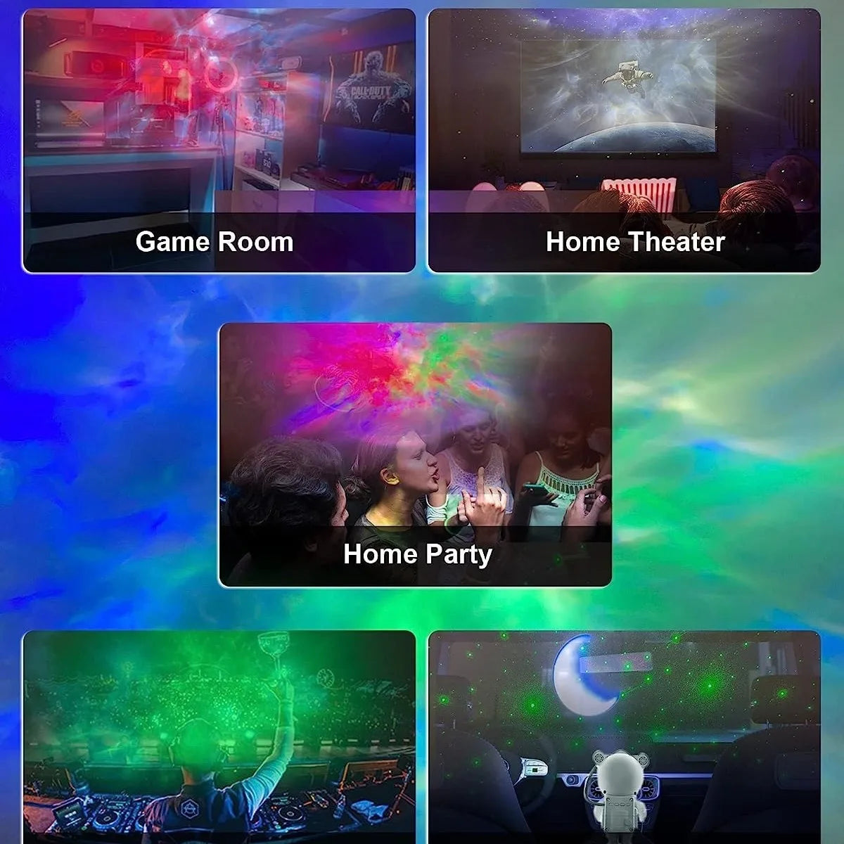 CosmoBeam™ Astronaut Galaxy Projector